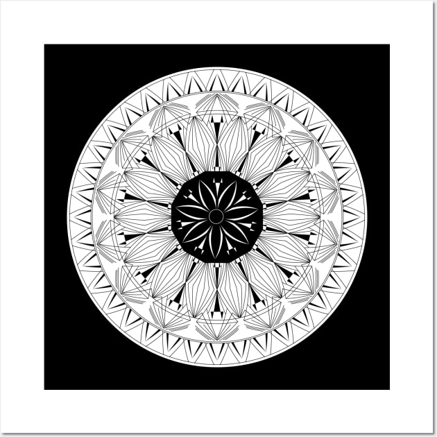 Mandala Edition - Future People Wall Art by Hounds_of_Tindalos